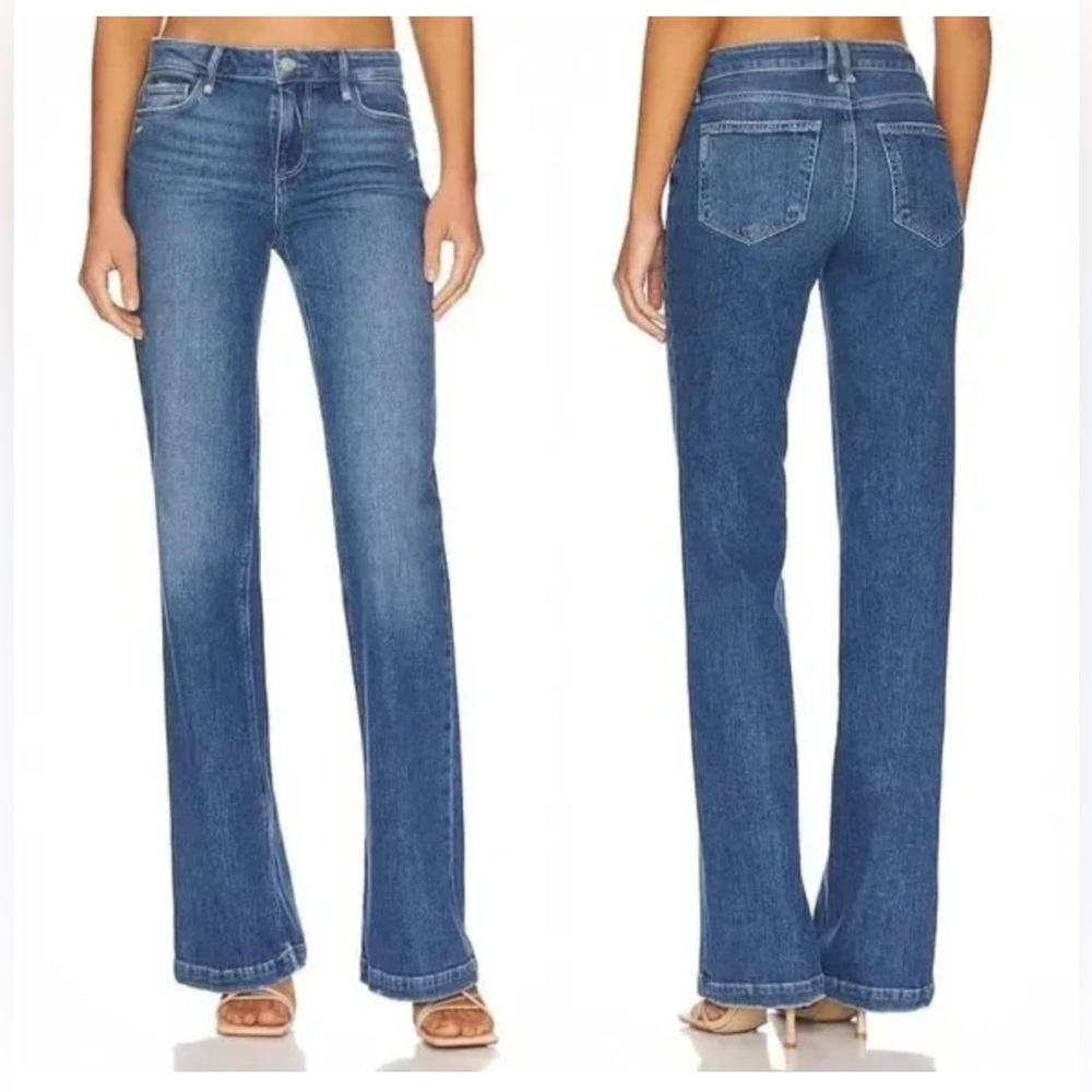 Paige Sabine Wide Leg Jeans, Shea Distressed Denim